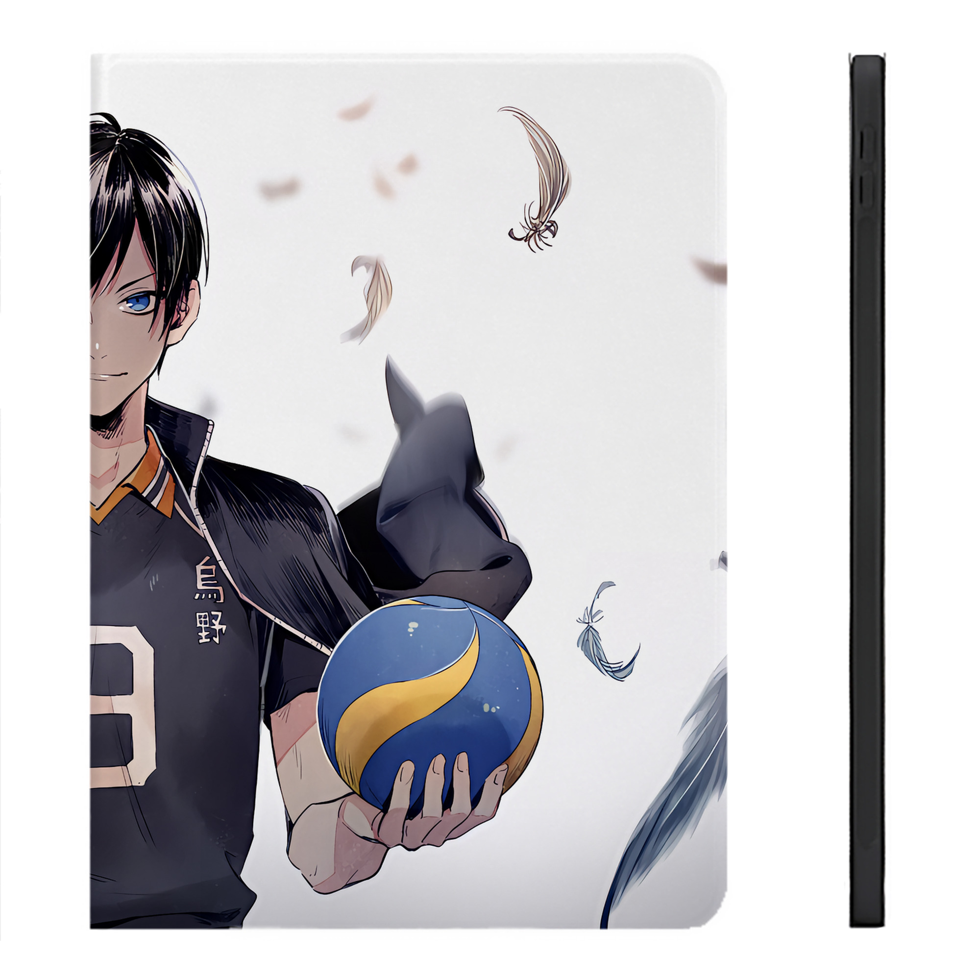 （画像用） ハイキュー!! Haikyu!! IPadケース ペンホルダー付き ブックスタイルデザイン